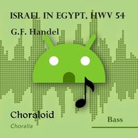 Choraloid - Israel in Egypt, HWV 54: 35/37 - The Lord shall reign (Bass II - Emphasised voice and other voices)
