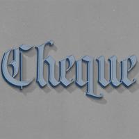cheque