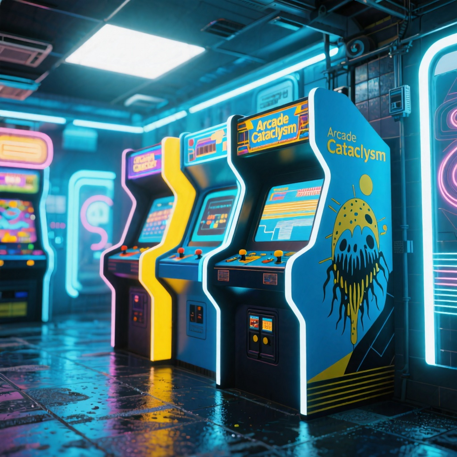 [Free] "Arcade Cataclysm" Chiptune / Bitpop Beat封面