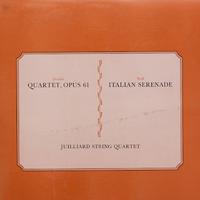 Juilliard String Quartet - Dvorak Quartet, Opus 61 & Wolf Italian Serenade