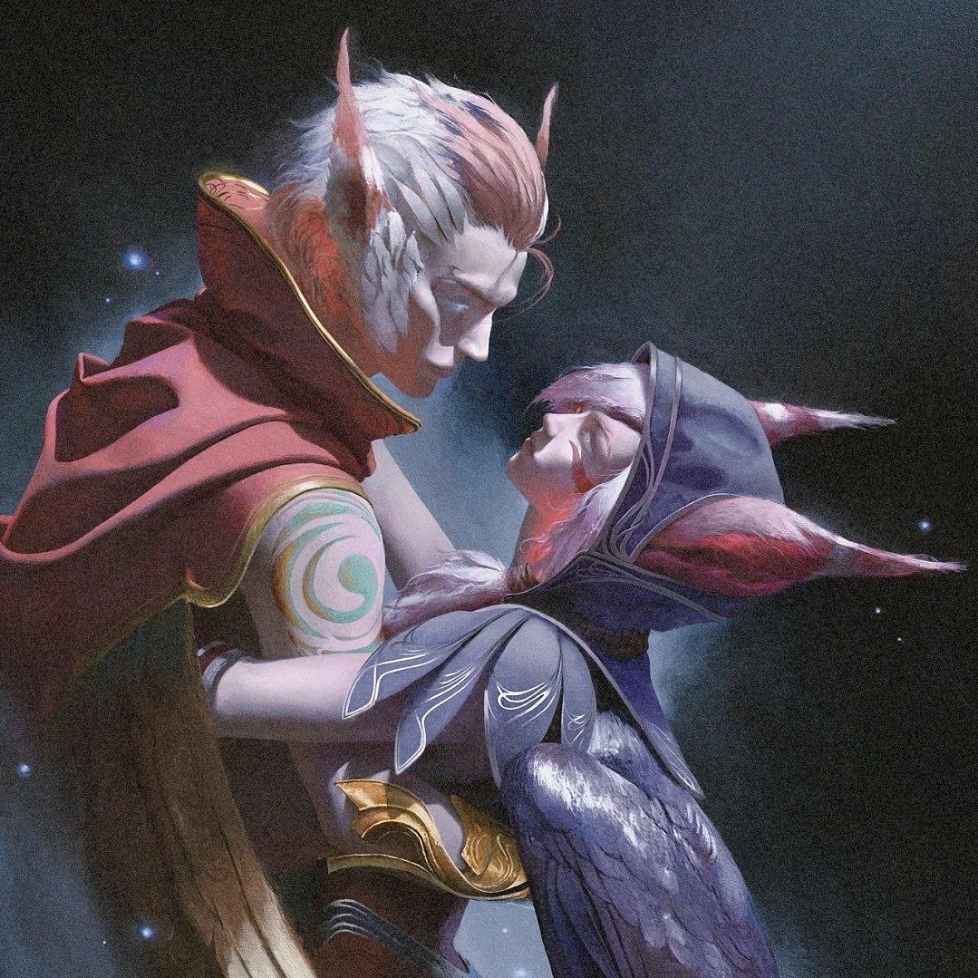 霞与洛（情话对白）