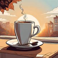 Sundrenched Lofi: Lazy Morning Sunshine Relax with Coffee