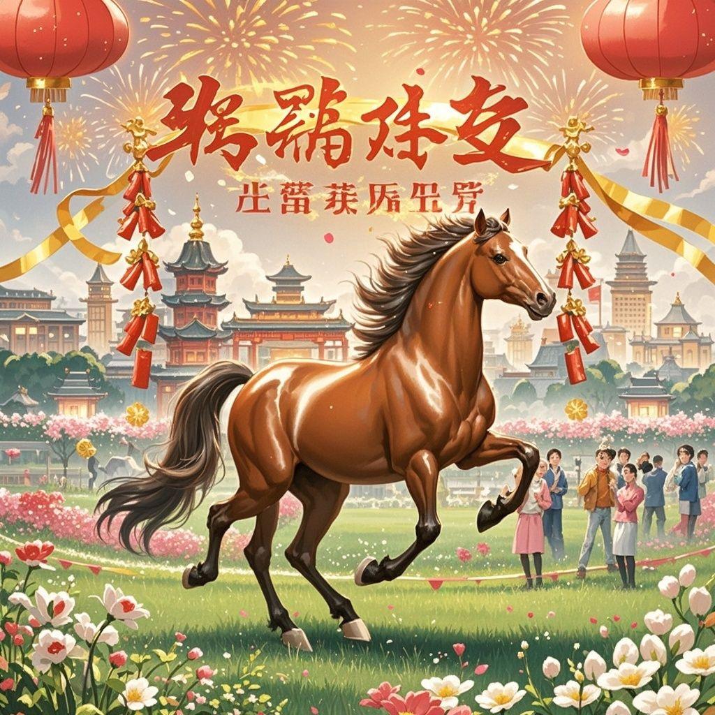 新岁欢歌马送来之二封面
