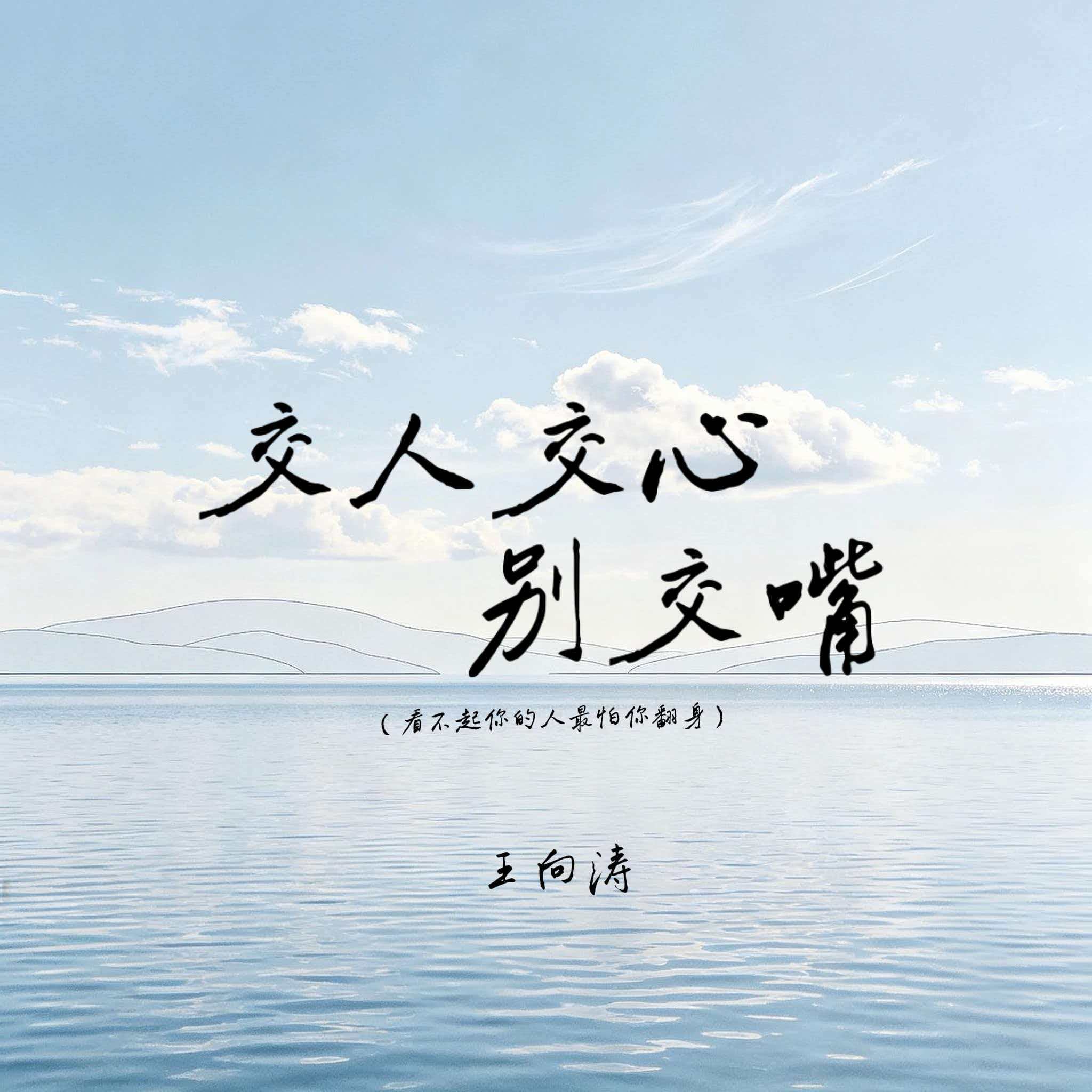 交人交心别交嘴 (看不起你的人最怕你翻身)封面