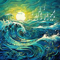 Rhythmic Resonance by the Sea: Music Amidst Waves