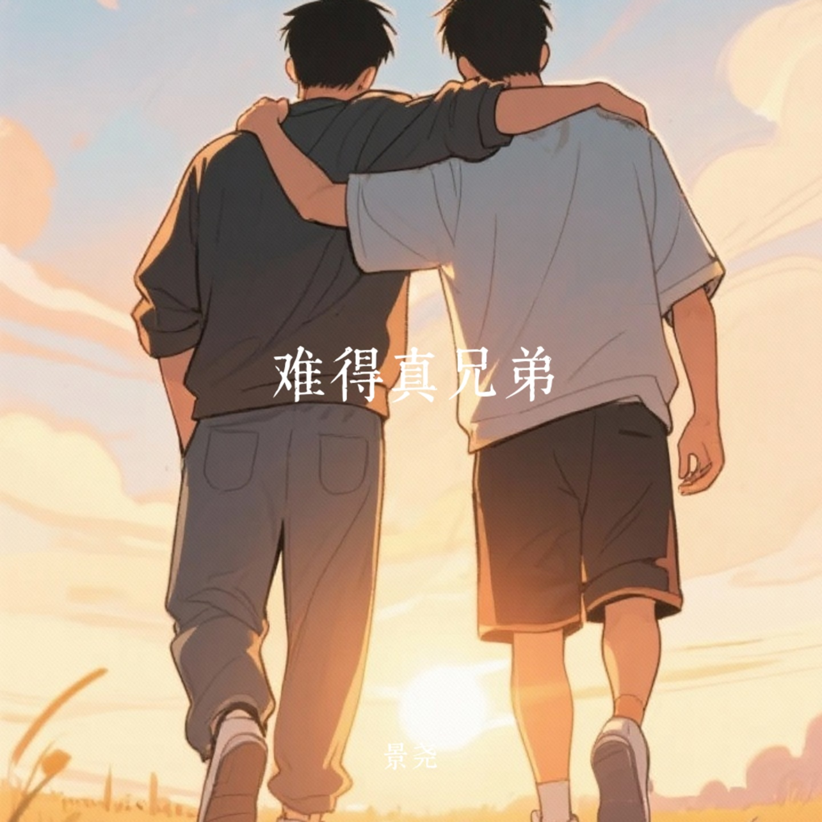难得真兄弟（伴奏）封面