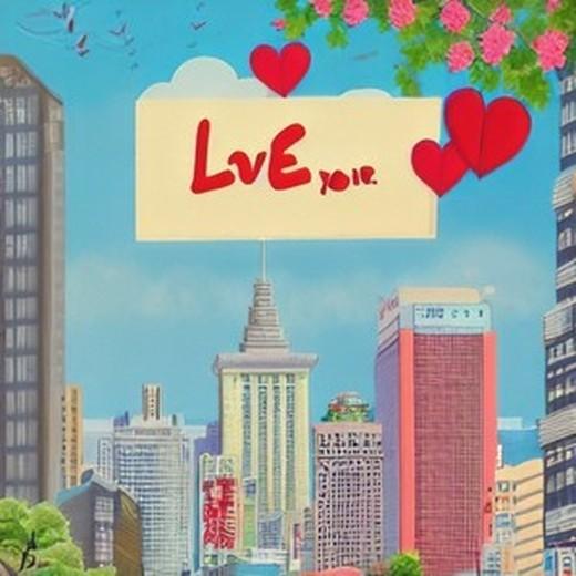 说爱你 (Live)封面