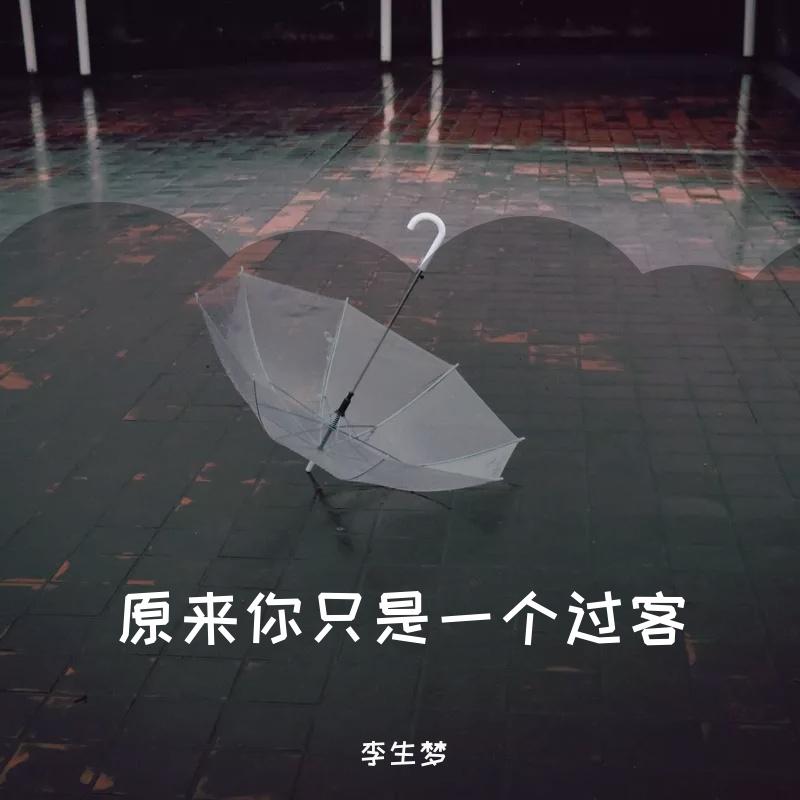 原来你只是一个过客