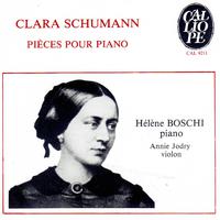 Clara Schumann: Pièces pour piano