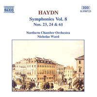 HAYDN: Symphonies, Vol.  8 (Nos. 23, 24, 61)