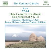 VALI: Flute Concerto / Deylaman / Folk Songs (Set No. 10)