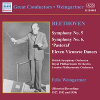 BEETHOVEN: Symphonies Nos. 5 and 6 (Weingartner) (1927, 1932)