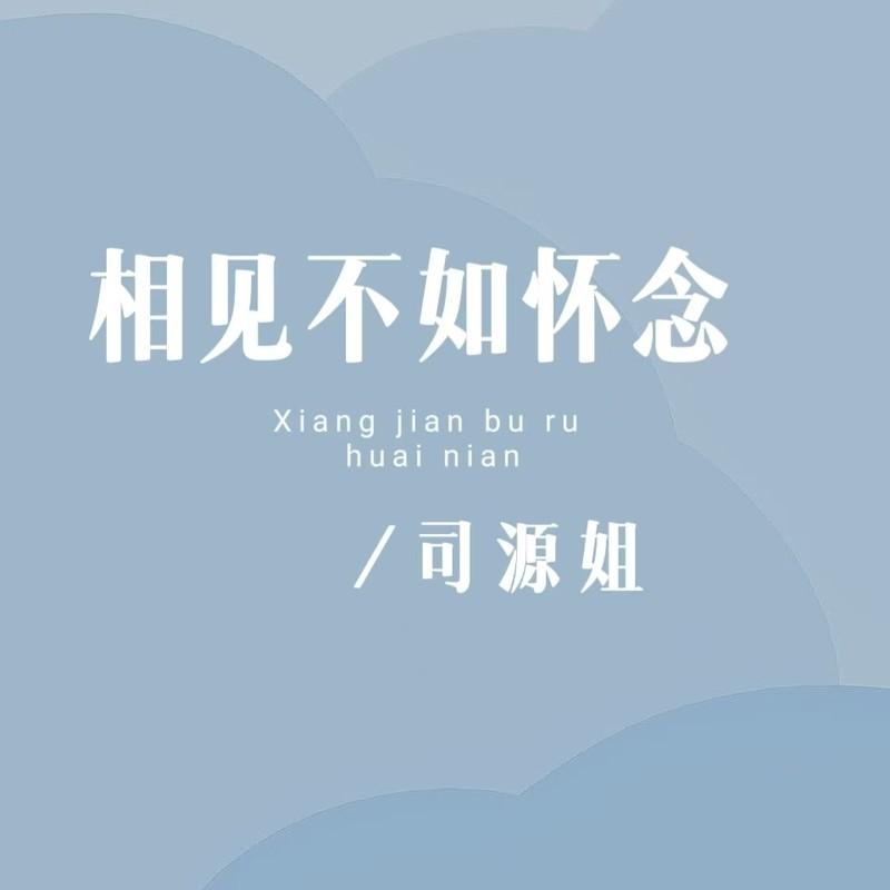 相见不如怀念 (伴奏)封面