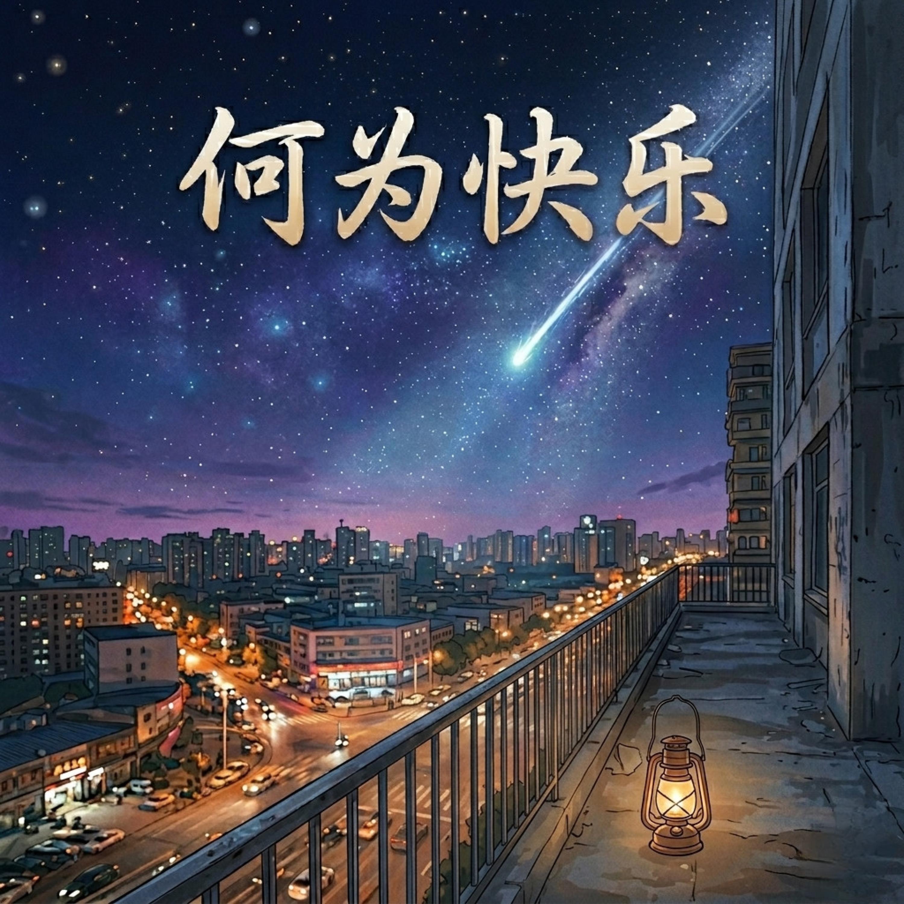 星空下的快乐封面