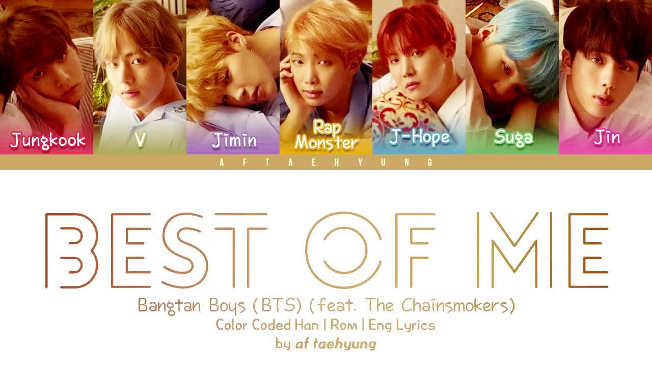 Best of me --BTS & The Chainsmokers.