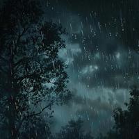 Tranquil Rain Relaxation: Chill and Thunder Melodies