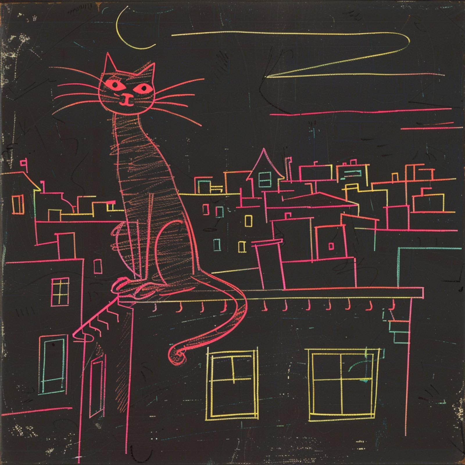 Inside cascading rain