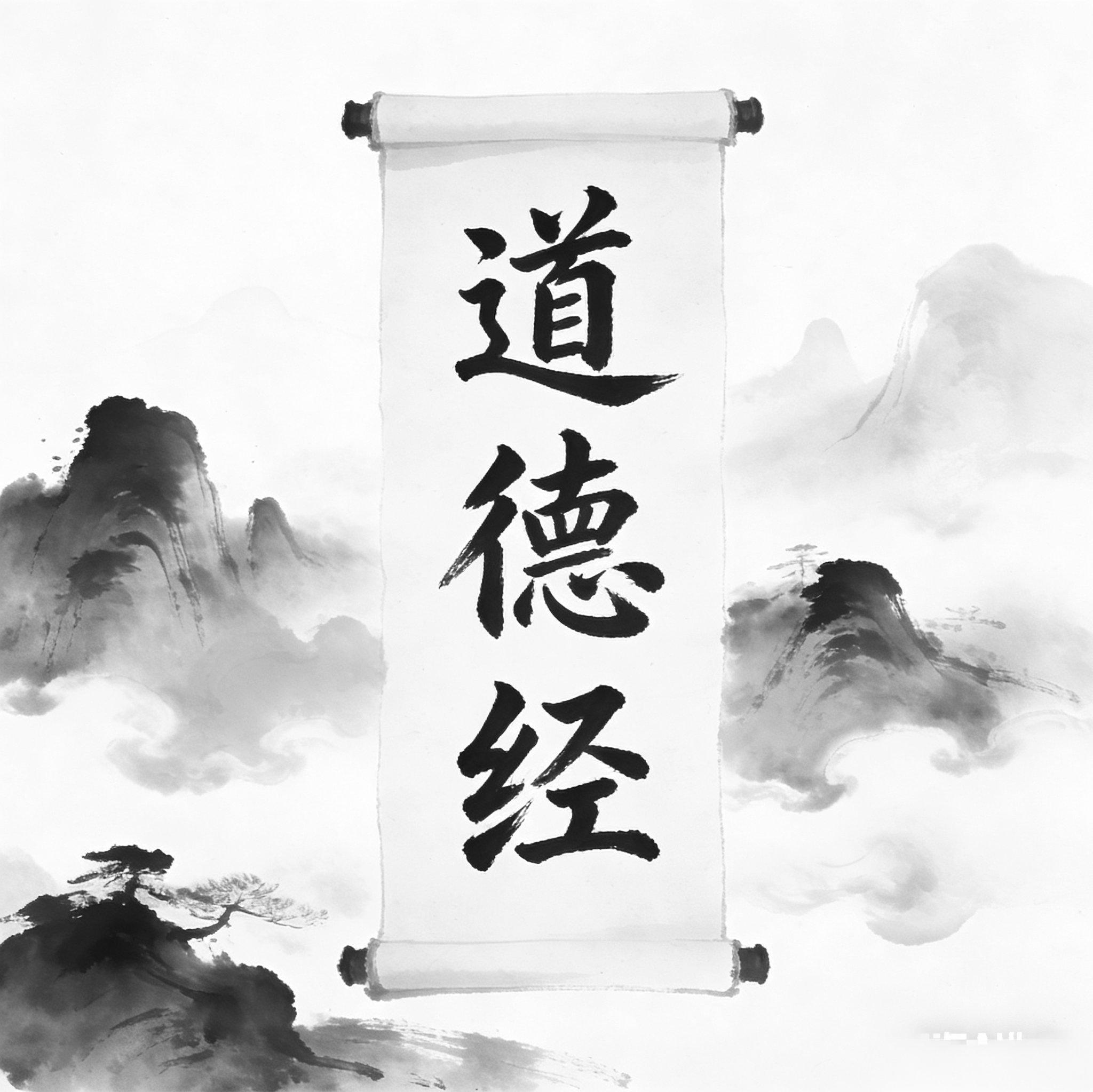 道德经第四十三章封面
