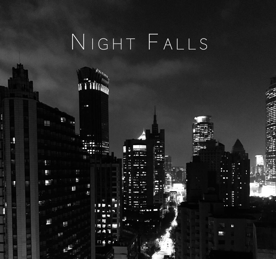 night falls