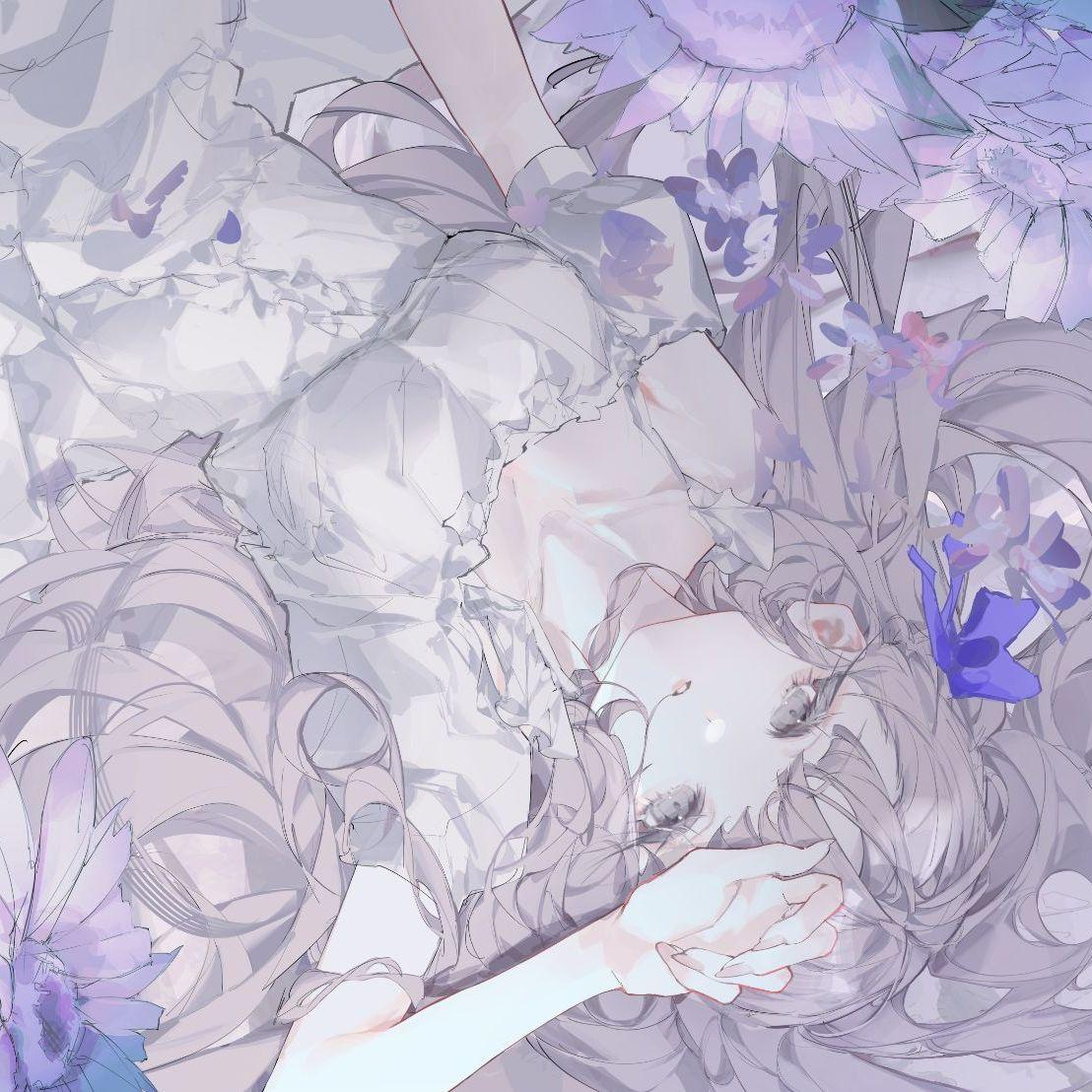 紫色の向日葵封面