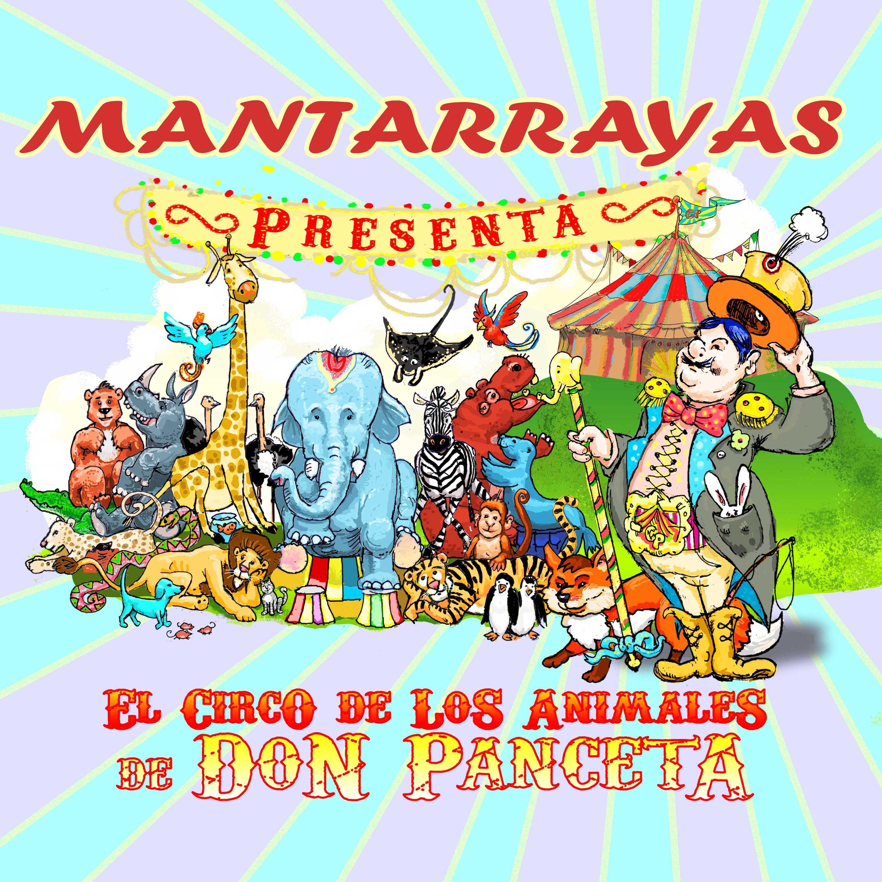 Mantarrayas en el aire