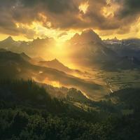 Alturas Binaurales: Serenidad En Las Montañas