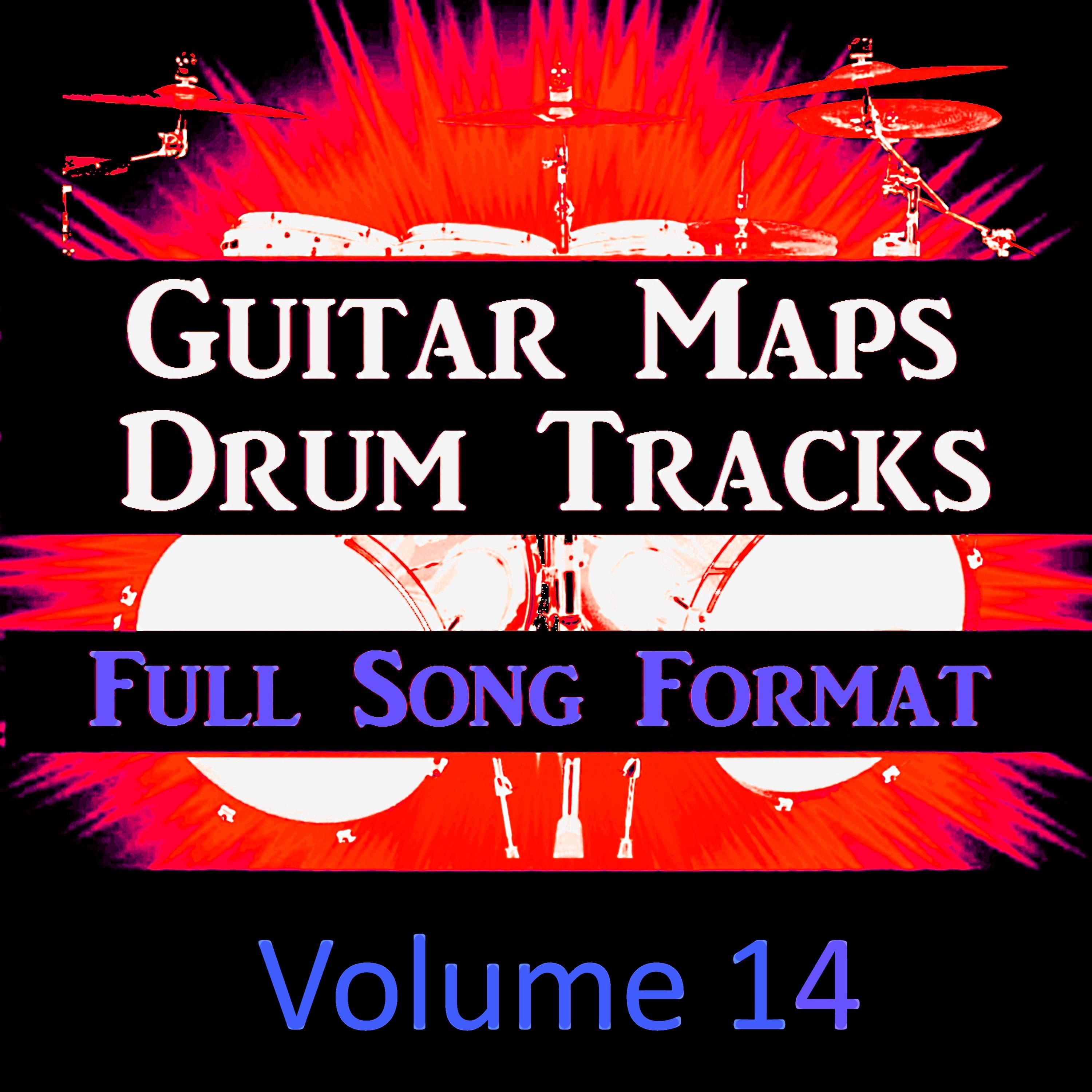 Drum Tracks Rock Beats for Bass Guitar, Vol. 14 Guitar Maps Drum