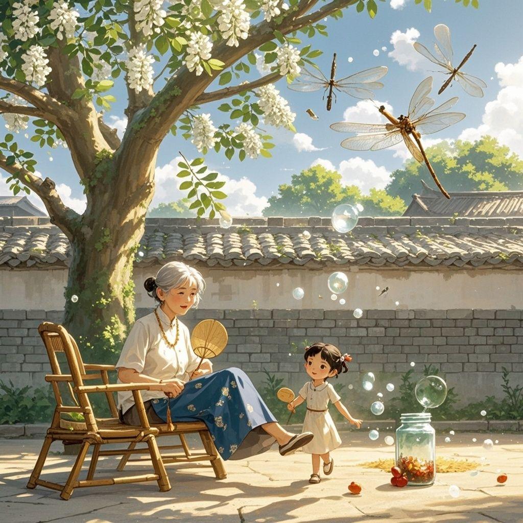 老槐树下的夏天_晓晓封面