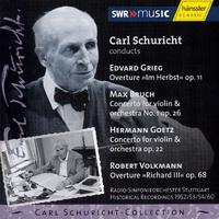 GRIEG, E.: In Autumn / BRUCH, M.: Violin Concerto No. 1 / GOETZ, H.: Violin Concerto (1952 / 1953 / 1954 / 1960)