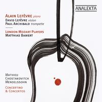 Mathieu, Shostakovich, Mendelssohn: Concertino & Concertos