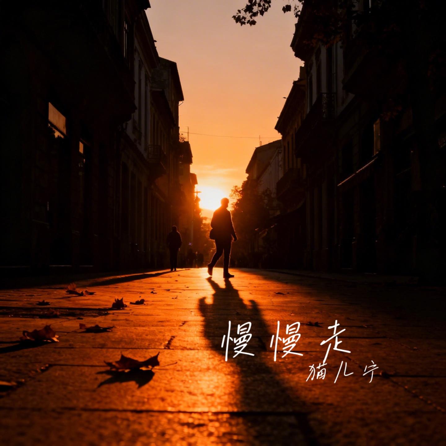 慢慢走封面