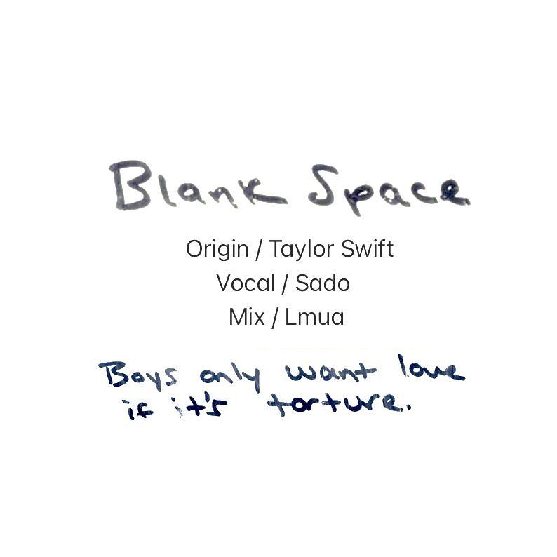 Blank Space(男声)封面