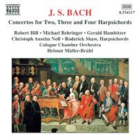 BACH, J.S.: Concertos for Two, Three and Four  Harpsichords