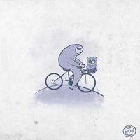 Sad Dude on a Bike