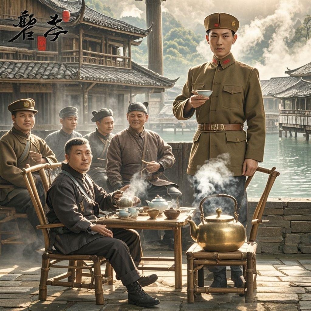 盖碗茶封面