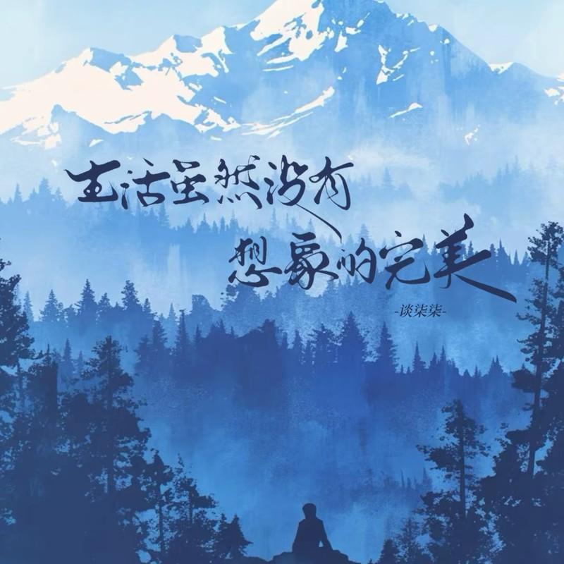 生活虽然没有想象的完美 (伴奏) - 谈柒柒封面