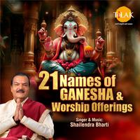 21 Names of Ganesha & Worship Offerings