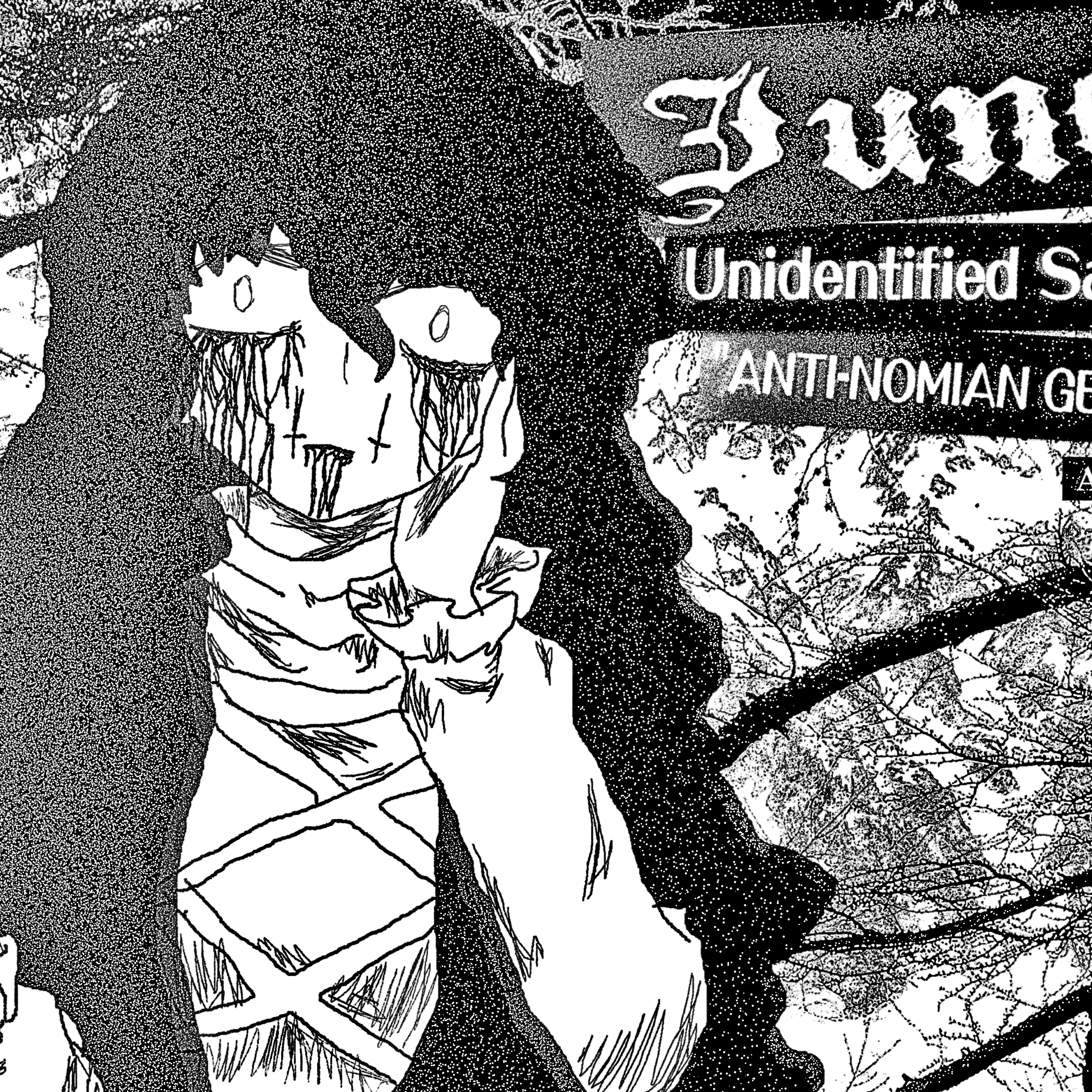 Blackened Magical Witch