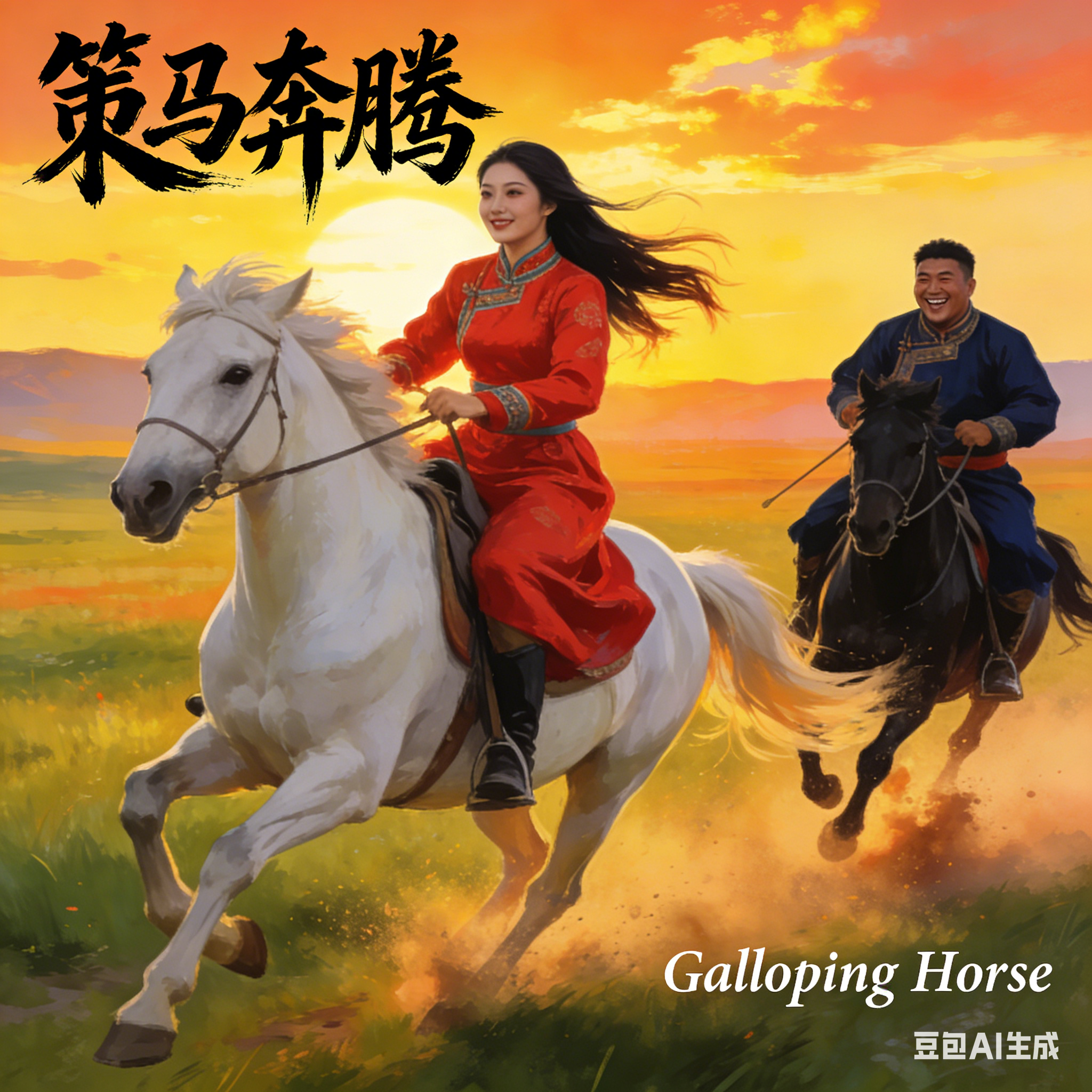 策马奔腾封面