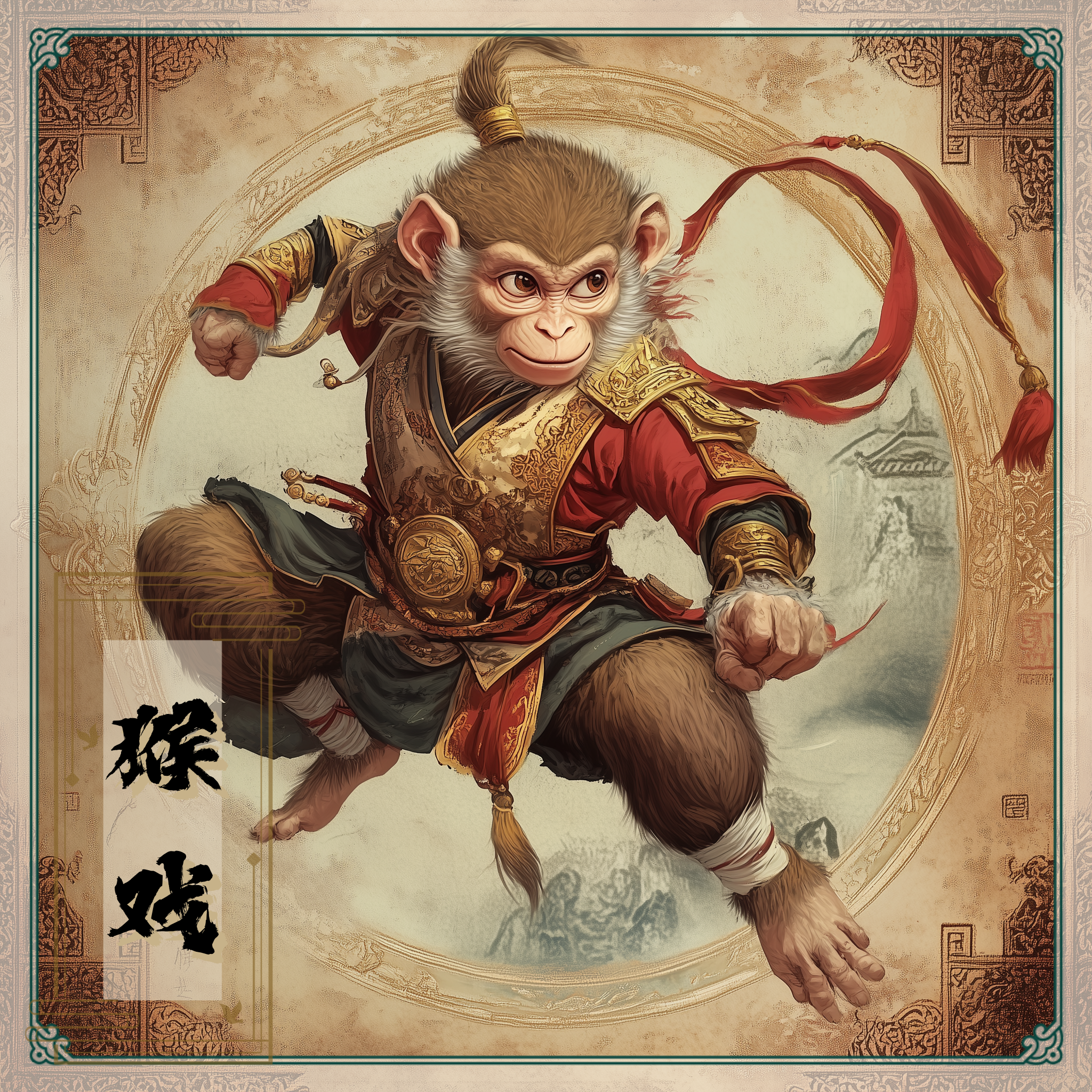 猴戏（唢呐版）封面
