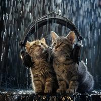 Cats in the Rain: Soothing Sounds for Felines