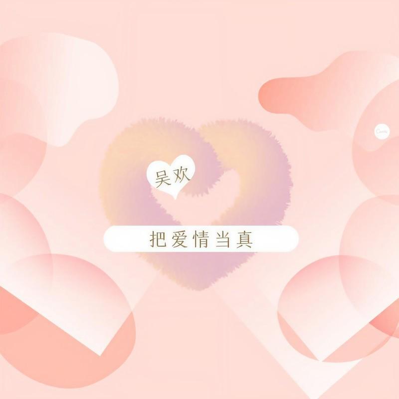 把爱情当真 - 吴欢封面