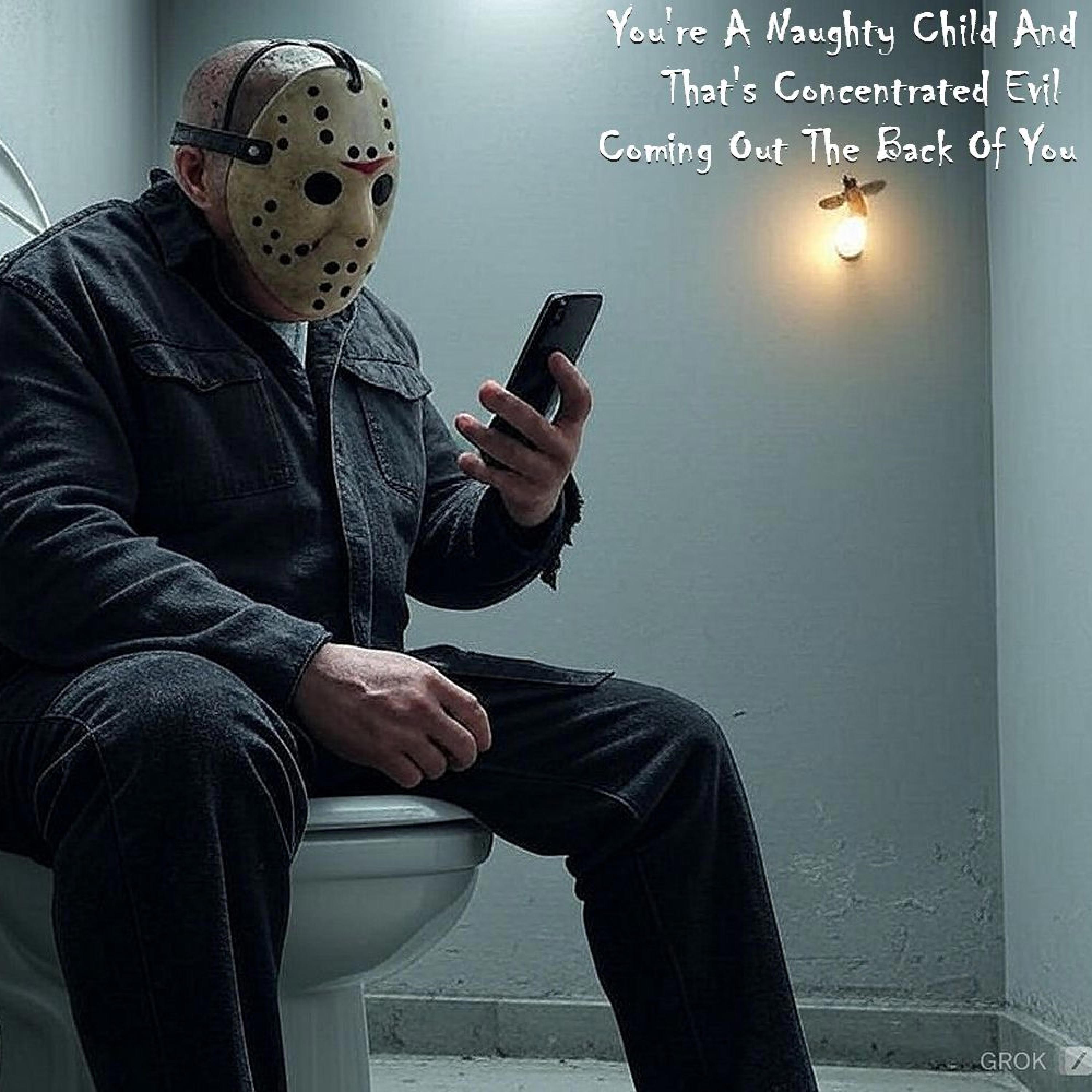 Sitting On The Potty