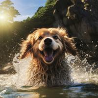 Canine Crescendo: Symphony of Sea Sounds