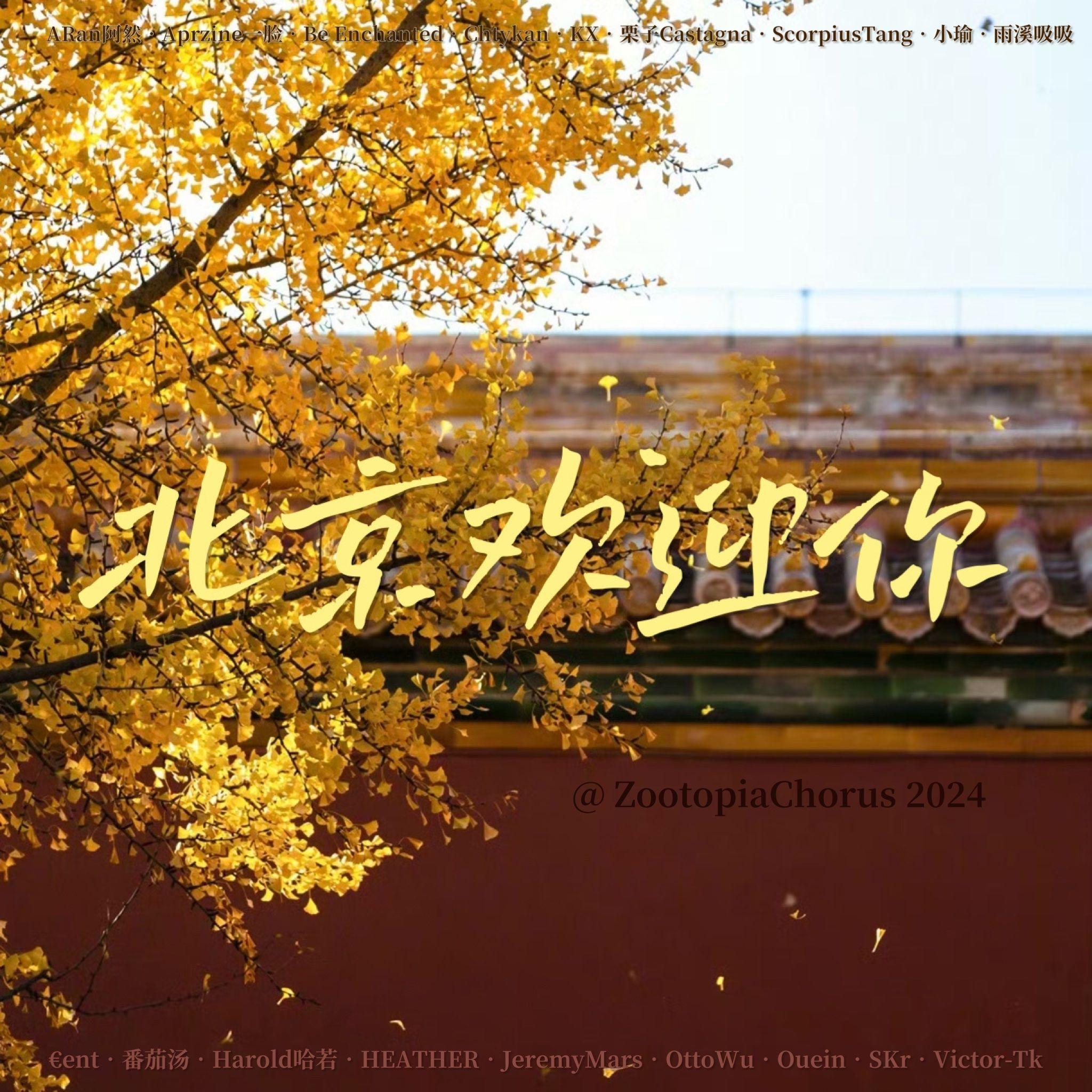 北京欢迎你【2024ZootopiaChorus新年贺岁18人大合唱】