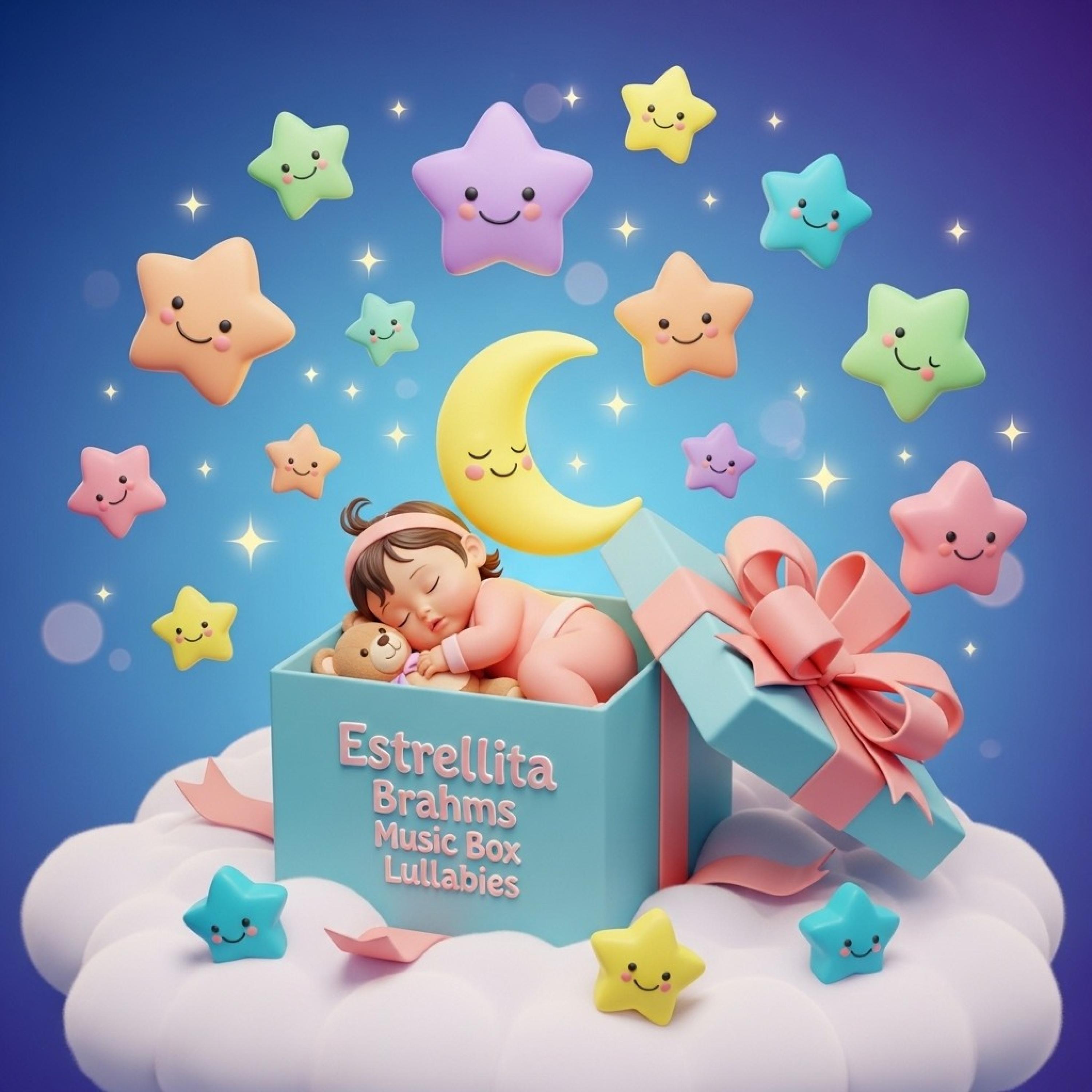 Snowy Night Estrellita & Brahms (Nana de invierno con piano para dormir bebés)