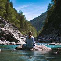 River Flow: Peaceful Yoga Melody