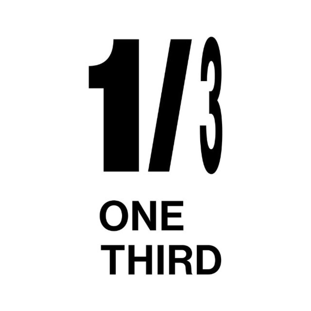ONE THIRD