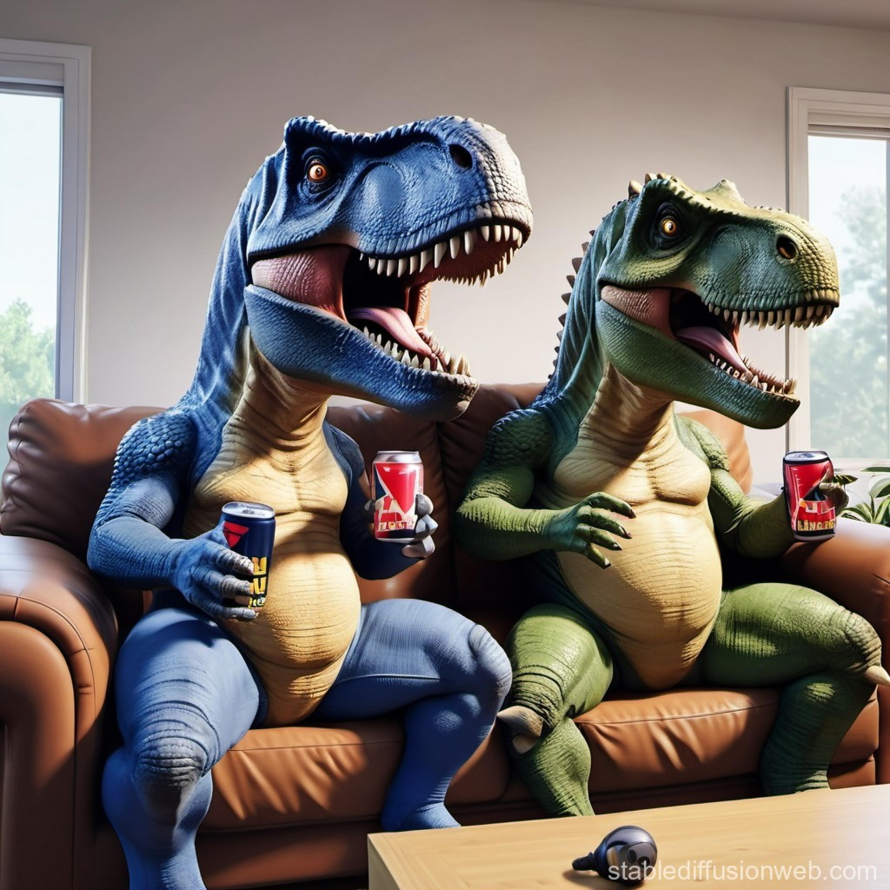 Dino Sven och Dino Linus (raggar blues)