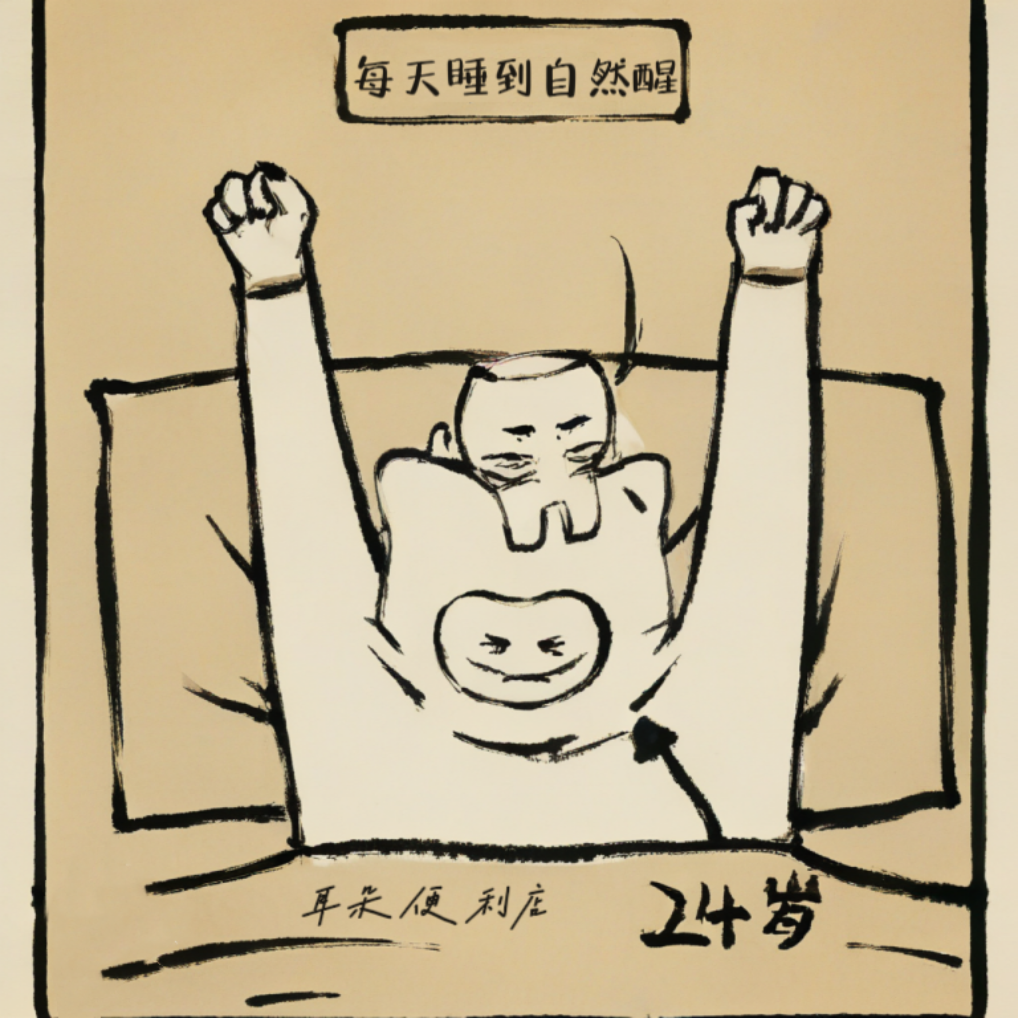每天睡到自然醒封面